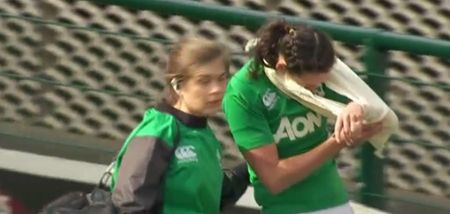 Hannah Tyrrell’s last-ditch, shoulder-popping tackle as Ireland on brink of Six Nations glory