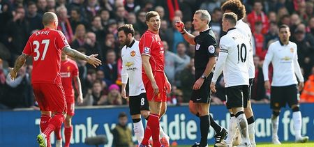 The Twitter reaction to Steven Gerrard’s lightning quick red card was bloody hilarious