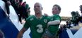 Pics: Paul O’Connell and Niamh Briggs show off Six Nations trophies at Thomond Park