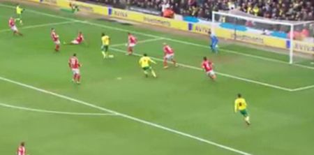 GIF: Cameron Jerome refuses to celebrate scoring audacious backheel golazo