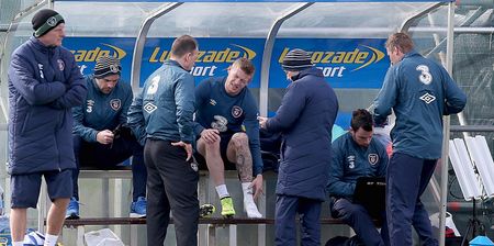 James McClean a doubt for Ireland’s crunch clash with Poland after training ground injury