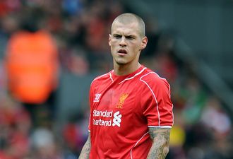 A Martin Skrtel lookalike appears to be working at Anfield