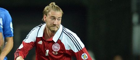 VINES: Nobody freak out but Nicklas Bendtner scored a hat-trick for Denmark tonight