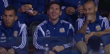 Video: Football demi-God Lionel Messi proves he’s human like everyone else