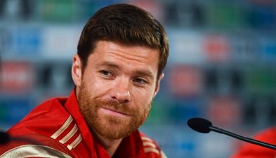 Video: Xabi Alonso playfully trolls Jamie Carragher and was delighted to return ‘home’ to Anfield