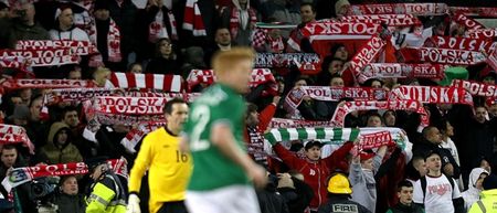 Home match for Poland tonight? This RTÉ promo certainly thinks so