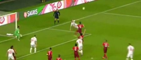 VINE: Nemanja Matic scored a sublime overhead kick for Serbia tonight, no really!