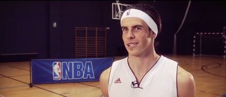 Video: Gareth Bale is surprisingly good at NBA’s half-court challenge