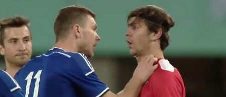 VIDEO: Who knew that Edin Dzeko had a temper to rival Roy Keane’s?