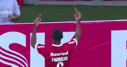 VIDEO: Brazilian footballer freaks out at own fans, flips middle finger and gets promptly sent off