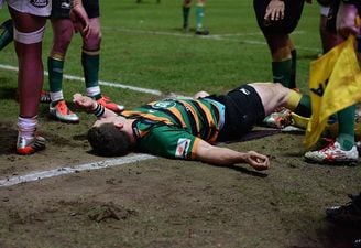 George North to take a month away from rugby after third concussion in eight weeks