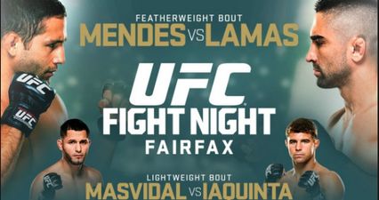 UFC Fight Night Mendes v Lamas – SportsJOE picks the winners so you don’t have to