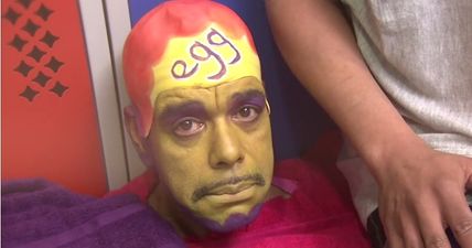 VIDEOS: Chris Kamara’s recreation of Creme Egg ads have left us a little creeped out