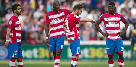 Pic: Relegation fodder Granada look surprisingly cheerful ahead of Real Madrid clash