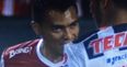 VINE: Venezuelan footballer shows zero subtlety as he sinks his teeth into opponent