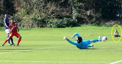 There was a pretty sparse crowd at Richard Dunne’s comeback game