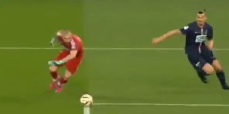 VINE: Zlatan’s 101st goal for PSG is probably his cheekiest of the lot