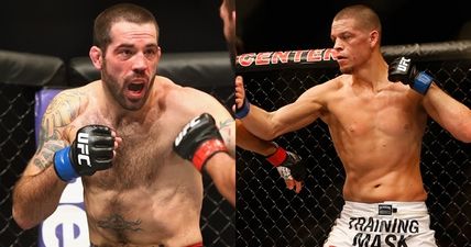 Nate Diaz claims that Matt Brown fight at UFC 189 was booked prematurely