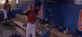 Video: Baseball player gets ignored by teammates after hitting fourth home run, high-fives the air