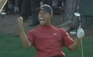 VIDEO: 10 years ago today one of the most iconic moments in Masters history took place