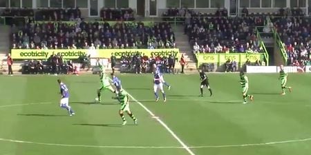 VIDEO: Jon Parkin’s 28th goal of the season for Forest Green Rovers was a half-way line stunner