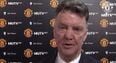 Video: Straight down the barrel, Louis van Gaal has a message for one ‘unlucky’ Man City fan