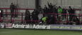 Video: Goalkeeper gets seven game ban after jumping into the stands to fight fans