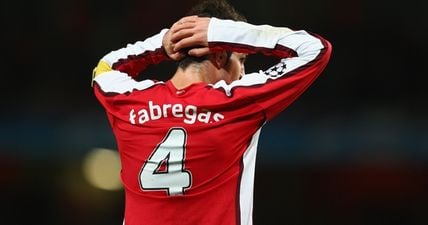 PIC: Creative Arsenal fan comes up with genius way of updating an old Fabregas jersey