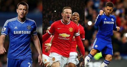 We’ve picked a combined Manchester United/Chelsea XI but couldn’t find room for Fabregas