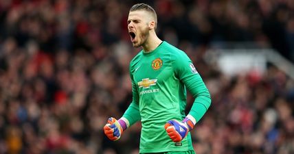 Louis van Gaal has given a return date for David de Gea to first-team action