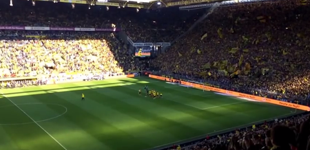 Video: Dortmund fans sing Jurgen Klopp’s name after winning at the weekend