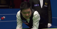 Video: Ding Junhui pots a blue after forgetting he’s on for a 147