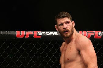 Michael Bisping robbed Georges St-Pierre of one of his long standing UFC records last night