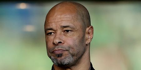 PIC: Paul McGrath auctioning off delicious retro Second Captains jersey for charity