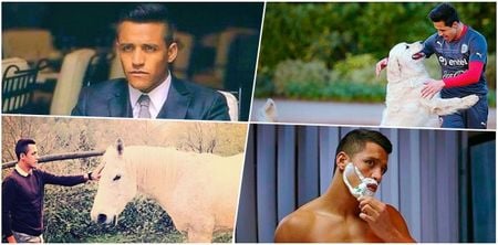 Alexis Sanchez’s Instagram game is all just a little bit weird