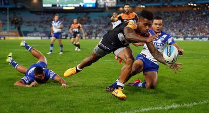 VIDEO: Stop and drop everything to bask in this insane rugby league assist