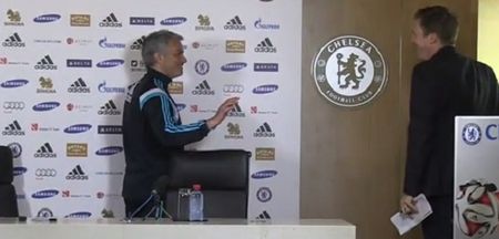 VIDEO: Jose Mourinho in lighthearted shocker, pulling a prank at his Chelsea press conference