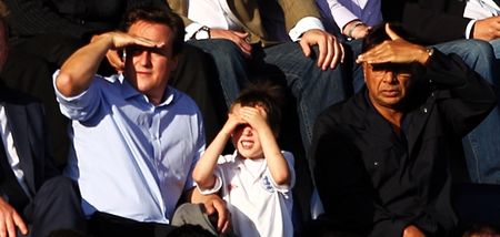 Video: David Cameron seems to have forgotten which football club he supports