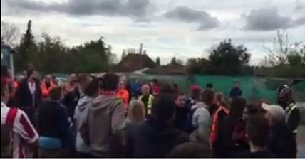 VIDEO: Cheltenham players get truckloads of abuse from fans after relegation (very NSFW)