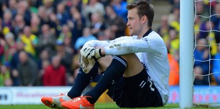 Liverpool fans roast Simon Mignolet as club wish him happy birthday