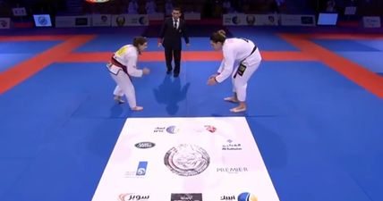 VIDEO: The beauty of Jiu-Jitsu displayed in Abu Dhabi World Pro as Mackenzie Dern overcomes 70lb weight disadvantage