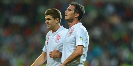 PIC: The award presented to Steven Gerrard and Frank Lampard at the PFA awards was a little bit odd