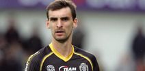 Pic: The late Gregory Mertens’ Lokeren teammates paid an emotional tribute to him this evening