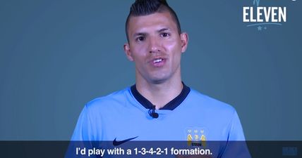 VIDEO: Sergio Aguero picks his ultimate XI and goes very old school altogether