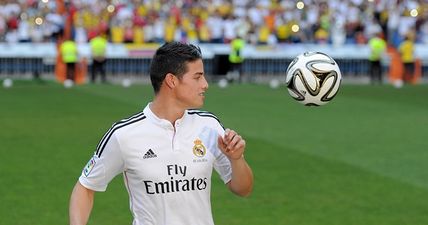 GIF: James Rodriguez doesn’t know how to score a normal goal