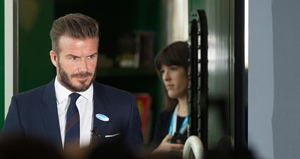 PIC: David Beckham turned 40 today – and so he joined Instagram, obviously