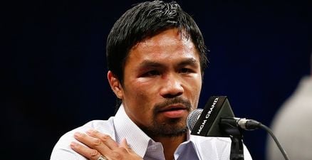 Manny Pacquiao says he fought Mayweather with a shoulder injury and was denied a pre-fight shot