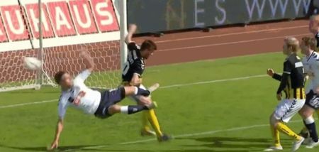 GIF: Heir to Zlatan’s throne has been hiding in the Danish second division