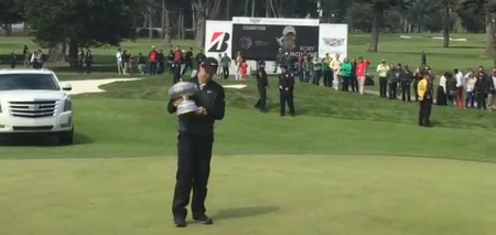 Crowd sing ‘Happy Birthday’ to Rory McIlroy after he wins WGC Matchplay Championship