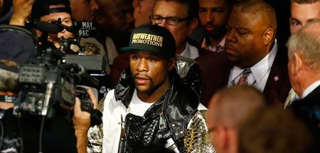 Report: Floyd Mayweather earned a cool million dollars for walking out with Burger King